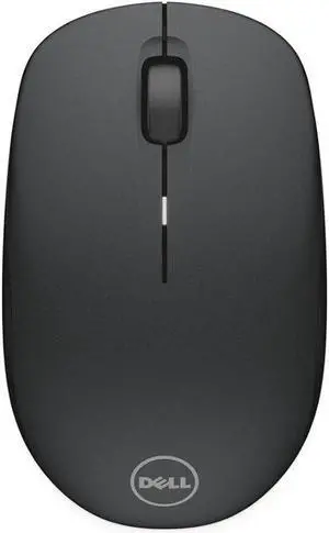 Dell Wireless Computer Mouse Long Life Battery Comfortable Design WM126 - Black