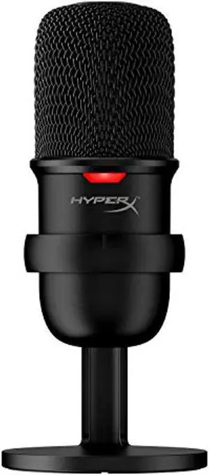 hyperx solocast - usb condenser gaming microphone, for pc, ps4, ps5 and mac, tap-to-mute sensor, cardioid polar pattern, great for gaming, streaming, podcasts, twitch, youtube, discord