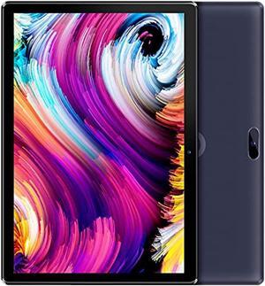android tablet 10 inch, pritom m10, 2 gb ram, 32 gb android 9.0 tablet, 10.1 inch ips hd display, gps, fm, quad-core processor, wi-fi (m10 black)