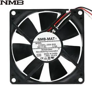 For NMB 3108NL-05W-B59 80*80*20MM 80MM DC24V 0.19A Server inverter frequency converter cooling fan