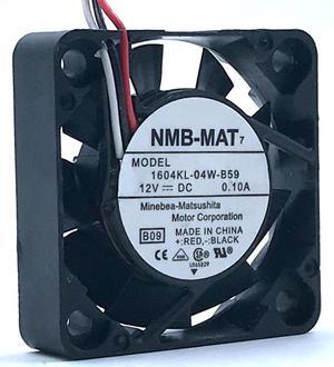 For NMB 1604KL-04W-B59 12V 0.1A server cooling fan 4010 40x40x10mm 4cm 7000RPM