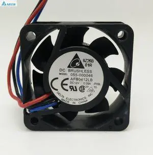 for delta AFB0412LB  4015 12V DC 0.09A server control three line 4cm cooling fan