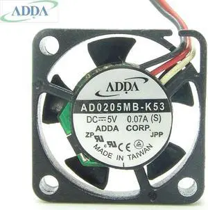 FOR ADDA AD0205MB-K53 2507 2.5cm 25mm DC 5V 0.07A laptop hard disk fan
