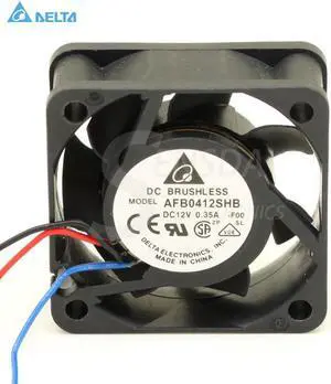 for delta AFB0412SHB 4015 4CM 40mm 12V 0.35A silent mini micro quiet computer cpu server axial cooling fans tachometer