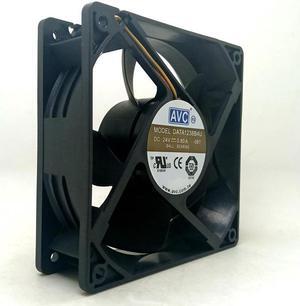120mm 24V fan For AVC 12cm 12038 Double Ball Fan DATA1238B4U For CT Converter Radiator cooling Fan