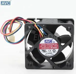 For AVC 5CM 50*50*20MM 5*5CM  5020 12V 0. 25A DS05020B12H DS05020R12H 4-wire PWM function