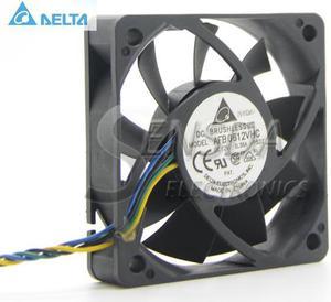 for delta  AFB0612VHC PWM thermostat ball fan 6cm 60*60*15mm computer CPU fan 27.72 CFM