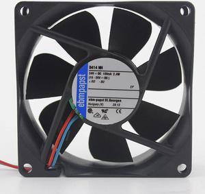 For PAPST 8414NH 8414 NH 80mm 8cm DC 24V 2.4W 2-wrie 80x80x25mm Server Square cooling fan fan