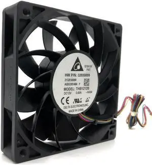 Delta 12CM 12025 high- speed winds of fan 12V 3A THB1212B double ball 120*120*25mm