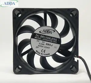 FOR ADDA AD0605DB-D93 FOR ADDA 6CM 6015 60mm 0.04A 5V Dual ball axial cooling fan