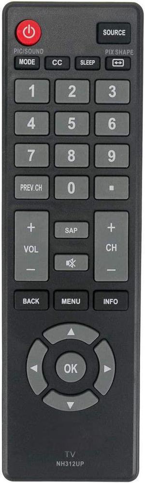 New NH312UP Remote Control fit for Sanyo LCD LED TV FW43D47F FW40D48F FW40D36F-B FW32D08F FW32D06F-B FW55D25F FW40D36F FW43D25F FW32D06F FW50D36F FW50D48F
