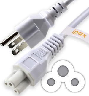 10 Feet Hi-Quality 3-Prong Copper AC Adapter Power Supply Cord Cable Compatible with Mac Studio LG TV 32lLN300 UB 47LB6300 42LN5300 43LF5400 55LF6000 HD
