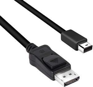 CAC-1115 VESA Certified Mini DisplayPort to DisplayPort Bi-Directional 1.4/Hbr3 M/M Cable DP 1.4 8K 60Hz 2m- 6 56Ft