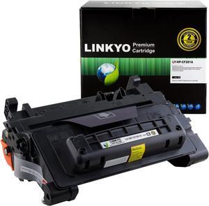 LINKYO Compatible Toner Cartridge Replacement for HP 81A CF281A (Black)