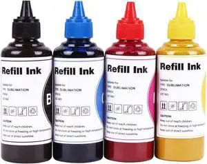 CoYlBod Sublimation Ink Heat Transfer Printer Ink Compatible with Sawgrass Virtuoso SG400 SG500 SG800 SG1000 SG400NA SG800NA RICOH SG3110 SG2100N SG3100 SG3100SF for Refillable Cartridges or CISS