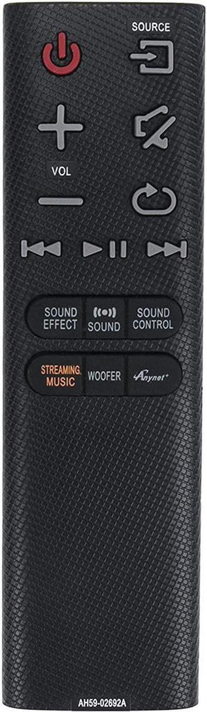 New AH59-02692A Replaced Remote Fit for Samsung Soundbar HW-J7500 HW-J7501 HW-J8500 HW-J8501 HW-J650 HW-J651 HW-J6500 HW-J6501 HW-J8500R HW-J8501R HW-J6501R HW-J6500R HW-J7500R HW-J7501R HW-J8501/XA