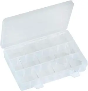 Pro'sKit 203-132E 24 Grids Slots Electronic Component Storage Box Case Container Tool Box 200 * 135 * 39mm