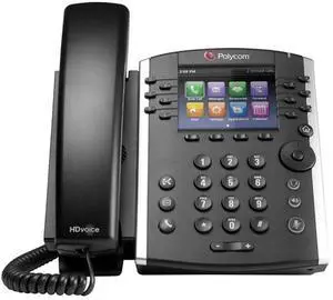Polycom VVX 410 Business Phone W/ Power Supply