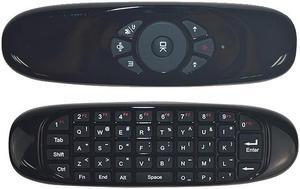 est C120 2.4G air mouse Rechargeable Wireless remote control Keyboard for Android TV Box Computer Russian English Version