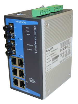 Moxa EDS-508A-MM-ST / EDS-508A-MM-ST V1.2.2 8-Ports Layer-2 Industrial Managed Ethernet switch (NOB) Moxa EDS-508A-MM-ST / EDS-508A-MM-ST V1.2.2 8-Ports Layer-2 Industrial Managed Ethernet switch (NOB)