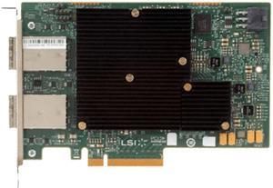 LSI SAS9300-16E / H3-25520-01E 16-Ports 12Gbps PCI-E 3.0 x8 Low Profile Host Bus Adapter