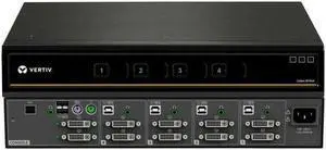 Vertiv SC940-001 Cybex SC940 4-Ports Secure KVM Switch (NOB)