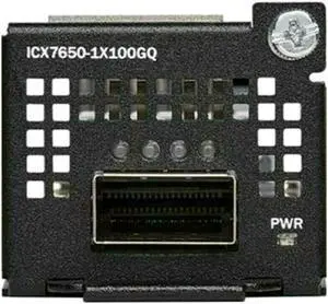 Ruckus ICX7650-1X100GQ Single-Port 100GBE QSFP28 Expansion Module