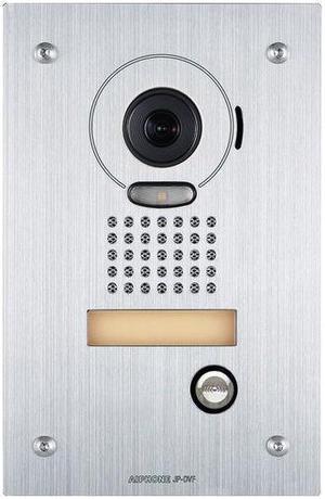 Aiphone JP-DVF Flush Mount Vandal Resistant Video Door Station For JP Series Video Intercom