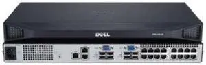 Dell 598DF 16-Port KVM Console Switch with Rail Kit for PowerEdge
