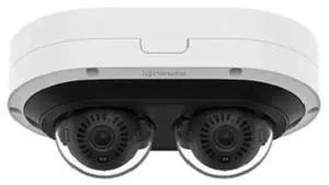 Hanwha Vision PNM-C7083RVD P-Series 2x2MP 3-6mm-Lens Outdoor Security Camera (NOB) Hanwha Vision PNM-C7083RVD P-Series 2x2MP 3-6mm-Lens Outdoor Security Camera (NOB)