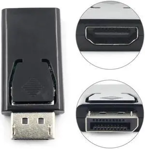 Display Port DisplayPort DP Male to HDMI Female Converter Cable Adapter Video Audio connector Fit for MacBook Pro Air