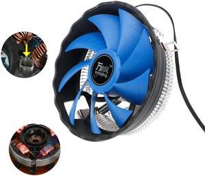 12cm Blade Aluminium PC CPU Cooler Cooling Fan For  775/1155  754/AM2