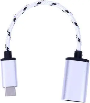 18cm    Type-C OTG Adapter Cable USB 3.1 Type C Male To USB 3.0 A Female OTG  Cord Adapter NK-Shopping