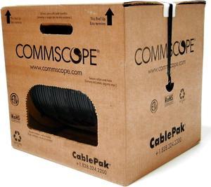 1000 FT Commscope F677TSVV TRI-SHIELD RG6 Coaxial 18AWG 75 OHM Black