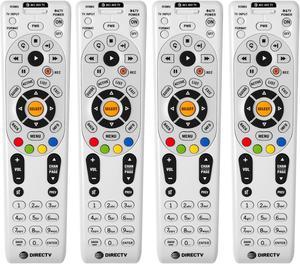 4 Pack - DIRECTV IR / RF Universal Remote Control (RC66RX)