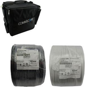 COMMSCOPE CPJ BAG Coax Cable Feeder with TWO(2) 500' Foot Cables INCLUDED