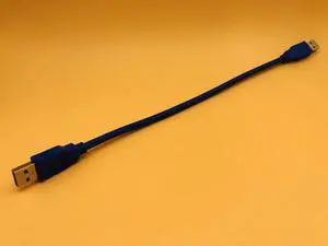 5pcs 30cm USB 3.0 Extender Cable Male To Male USB Extension Cable Super Speed USB 3.0 Data Cabo Cord For HDD PC Computer Mining