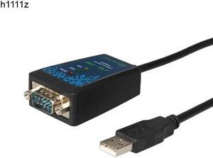 Computer Cables & Connectors USB RS232 Adapter USB 2.0 to RS 232 Male (9 pin) DB9 Serial Cable with FTDI Chipset Supports Win10