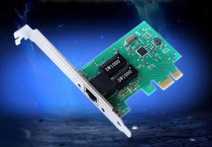 Gigabit NIC Desktop PCI E Network GbE 10/100/1000Mb LAN Adapter Card Low Profile