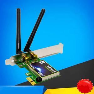 300Mbps Dual Frequency Wireless Wifi Bluetooth 4.0 PCI E Card Desktop PC Adapter