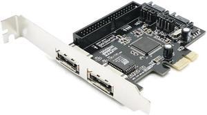 Combo SATAII +IDE PCI-Express RAID Controller Card 1Port IDE+2 port sata +2 port esata Card for PC/desktop laptop