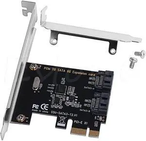 PCIE PCI SATA3.0 2-Port SATA III 6G Expansion Controller Adapter Card