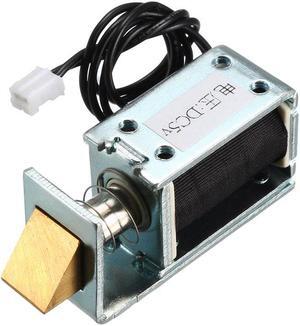 DC5V Push Type Electromagnetic Solenoid Lock, Open Frame, for Electirc Door Lock