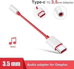 USB Type C To 3.5mm Earphone Jack Adapter Cable For Oneplus 6t 7 Pro USB C Aux Audio Headphone Splitter Adaptador Fone De Ouvido