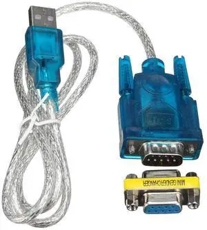 USB to RS232 Serial Port 9 Pin DB9 Cable Serial COM Port Adapter Convertor With Female Adapter Supports for Windows 8 No CD