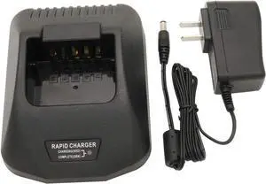 Karier KSC-25 Ni-CD Ni-MH Li-ion Batteries Rapid Quick Charger for Kenwood Radios TK-2140 TK-3140 TK-2160 TK-3160 TK-2170 TK-3170 KNB-24L KNB-25A KNB-26N KNB-35L KNB-40LC KNB-55L KNB-56N KNB-57L