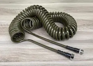 Water Right 300 Series (3/8") Polyurethane Garden Hose, Drinking Water Safe, 50-Foot, Self-Storing, Olive