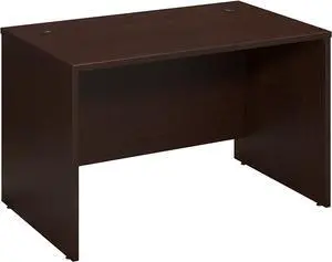Bush Business Furniture Series C 48W x 30D Shell Desk in Mocha Cherry