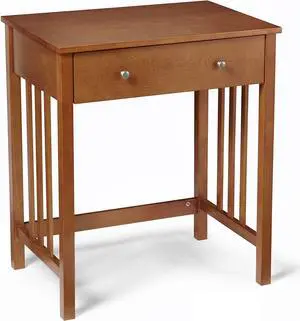 Convenience Concepts Designs2Go Mission Desk with Keyboard Drawer, Oak