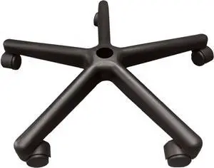 28" Replacement Plastic Office Chair or Stool Base w/Casters - Made in USA